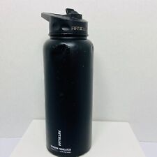 Usado, Garrafa de água esportiva Fifty/Fifty tampa de palha com boca larga, 34 oz/1 litro preta  comprar usado  Enviando para Brazil