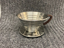 Kalita Wave Series Wave Coffee Tea Dripper 185 Stainless Steel, used for sale  Shipping to South Africa