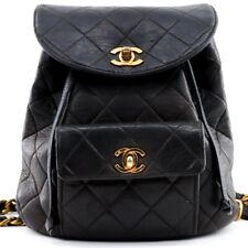 Chanel black quilted for sale  Dallas