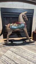 Wooden rocking horse for sale  Clearfield