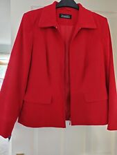 Ladies red faux for sale  MACCLESFIELD