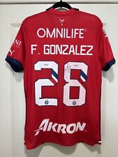 Used, Fernando “Oso Gonzalez #28 Mens MEDIUM Matchworn Signed Chivas Home Jersey for sale  Shipping to South Africa