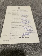 Signed new zealand for sale  ALLOA