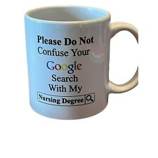 Funny google mug. for sale  Concord
