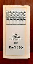 Ravello festival musicale usato  Lucca