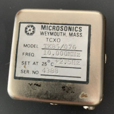 Oscilador MICROSONICS 10.000MHZ TCXO modelo TK85/076 10MHz comprar usado  Enviando para Brazil