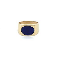 Herren goldring lapislazuli gebraucht kaufen  Thedinghausen