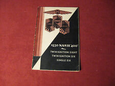 1930 nash sales for sale  Warrensburg