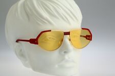 Óculos de sol aviador Silhouette M 8017 V 6051 vintage anos 90 lentes amarelas dourado e vermelho comprar usado  Enviando para Brazil