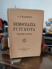 Democrazia futurista marinetti usato  Genova