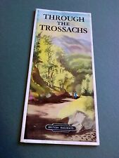 Trossachs brochure british for sale  Ireland