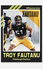 Cartão de futebol americano Troy Fautanu Pittsburgh Steelers ACEO! Novato! Draft de 2024 da NFL, usado comprar usado  Enviando para Brazil