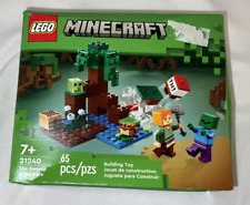 LEGO MINECRAFT 21240, Bagienna przygoda, nowe/uszkodzone pudełko, używany na sprzedaż  Wysyłka do Poland