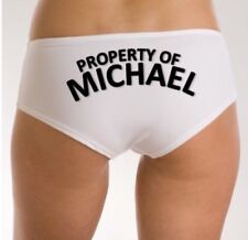 Personalised wedding knickers for sale  PRESTON