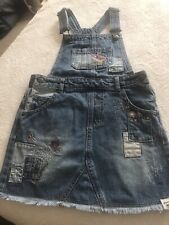 Girls denim bib for sale  CARDIFF