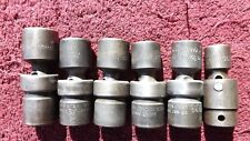 SNAP-ON *EXCELLENT!* 3/8" DRIVE 6-PIECE SWIVEL IMPACT SOCKET SET! for sale  Shipping to South Africa