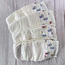 (4) 1998 PAMPERS Baby Dry Diapers Plastic Backed NO Package Size XL/5 Vtg na sprzedaż  Wysyłka do Poland