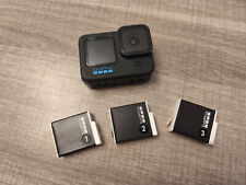 Używany, GoPro HERO11 Black + 3 batteries + étui + kit protection écran - Peu utilisé na sprzedaż  Wysyłka do Poland