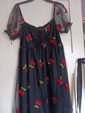 Shein cherry 50s for sale  CHESTERFIELD