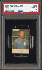 1958 ALIFABOLAGET PELE ROOKIE RC #635 SOCCER CARD PSA 2.5 HOLY GRAIL, usado comprar usado  Enviando para Brazil