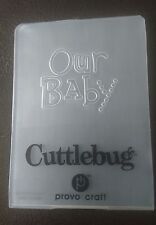 Cuttlebug small embossing for sale  SWADLINCOTE