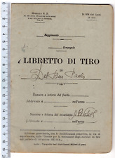 Regio esercito libretto usato  Italia