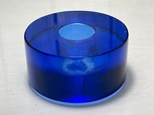 blue glass candle holders for sale  GREAT YARMOUTH