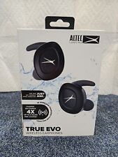  Altec Lansing Black True EVO Wireless Earbuds +Charging Case+Voice Assist  for sale  Shipping to South Africa