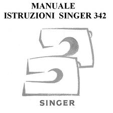Manuale istruzioni singer usato  Italia