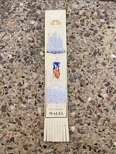 Leather bookmark wales for sale  CHESTER LE STREET