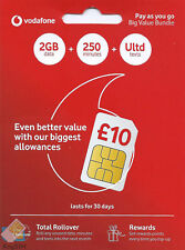 Vodafone pay sim for sale  Shipping to Ireland