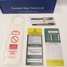 Scaffold tags safety for sale  Shipping to Ireland