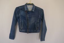 Veste bleu jeans d'occasion  Ouzouer-sur-Loire