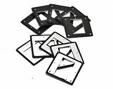 10 x Glassless slide mounts 5x5/24x36 Hinged Slide Mounts 35mm CSII mounts for sale  Shipping to South Africa