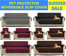 Protetor de sofá acolchoado reversível antiderrapante impermeável para cachorro animal de estimação comprar usado  Enviando para Brazil