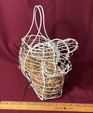 vintage wire basket egg basket for sale  Lincoln