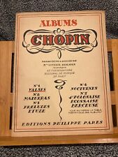 Chopin album valses d'occasion  Rennes