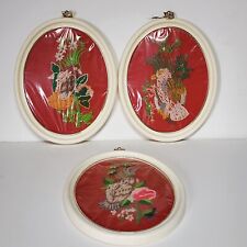 Vintage crewel embroidered for sale  Buffalo