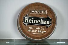 1965 Cartel importado de cerveza Proud Brew Barrel Head de Heineken Holland segunda mano  Embacar hacia Argentina