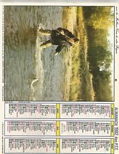 1982 calendar almanac d'occasion  Soumoulou