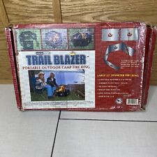Oscarware Trail Blazer Fire Ring Wood Burning Portable Camping Backyard Outdoor, used for sale  Shipping to South Africa