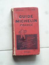 Guide michelin 1932 d'occasion  Rennes-