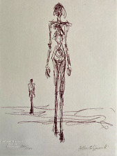 Alberto giacometti litografia usato  Roma