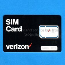 NOVO NÃO ATIVADO Cartão SIM Verizon 4G 5G Universal nano/micro -pré-pago ou pós-pago comprar usado  Enviando para Brazil