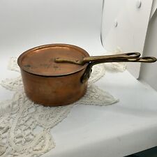 Bazaar Francois Copper Pot With Lid, N.Y. 666, #12, VTG for sale  Shipping to South Africa