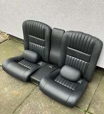 Alfa Romeo GTV 916 Rear Black Momo Fluted Bench Seats With Head Rests for sale  Shipping to South Africa