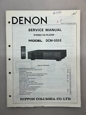 Denon dcm 555 for sale  Chicago