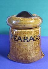 Vintage retro teabag for sale  Shipping to Ireland
