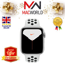 Usato, Apple Watch Series 5 44 mm cinturino supporto alluminio argento scatola Apple 12 M garanzia usato  Spedire a Italy