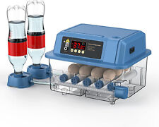 Incubadora Howuxzo 12 Huevos de Pollo Completamente Automática 110V Azul Industrial Científica, usado segunda mano  Embacar hacia Argentina